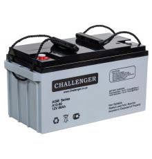 Стационарная свинцово кислотная AGM батарея Challenger A12-80 12V 80Ah